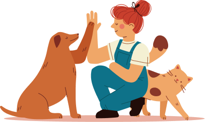 Human Dog Icon